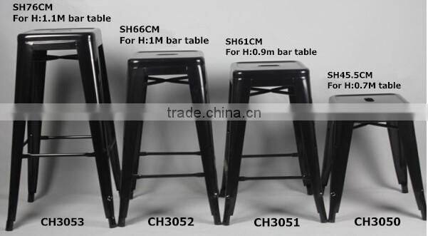 Bar furniture high 45.5cm Xavier Pauchard bar stools china