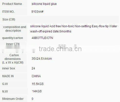 200ml pva liquid glue ,pass en71-3