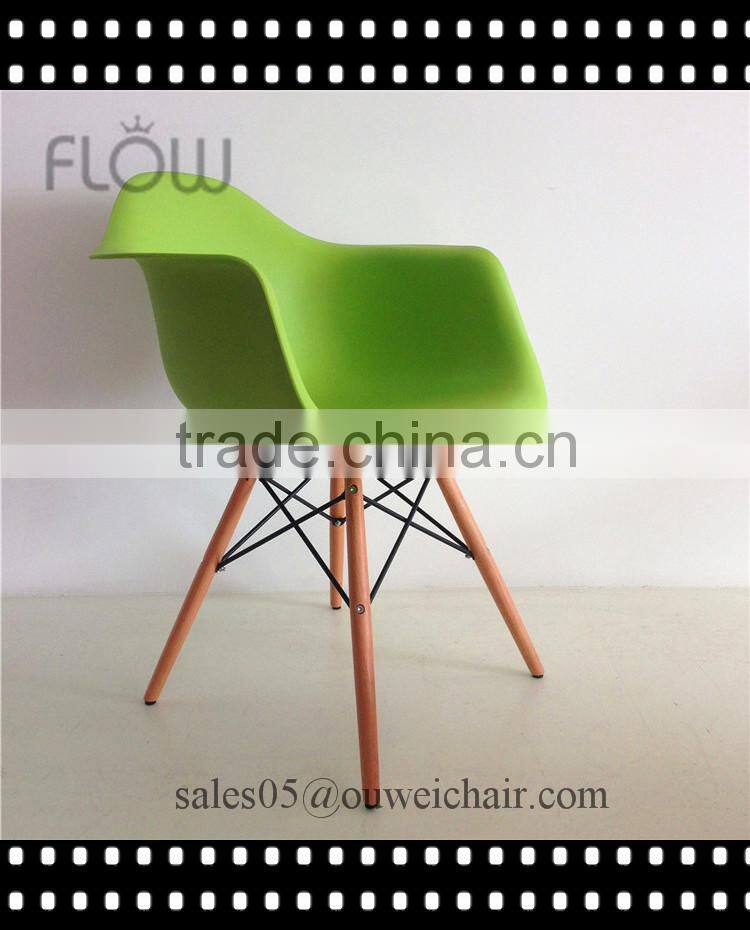 high quality classic colored dining plastic chair