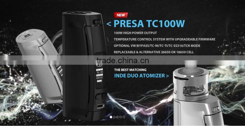 CACUQ wholesale Presa TC100W WISMEC Presa TC100W VW/Bypass/TC MOD