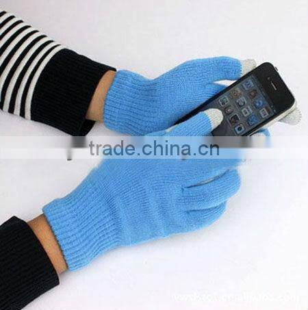 New fashion 2015 custom winter warm phone touch screen glove,warm gloves