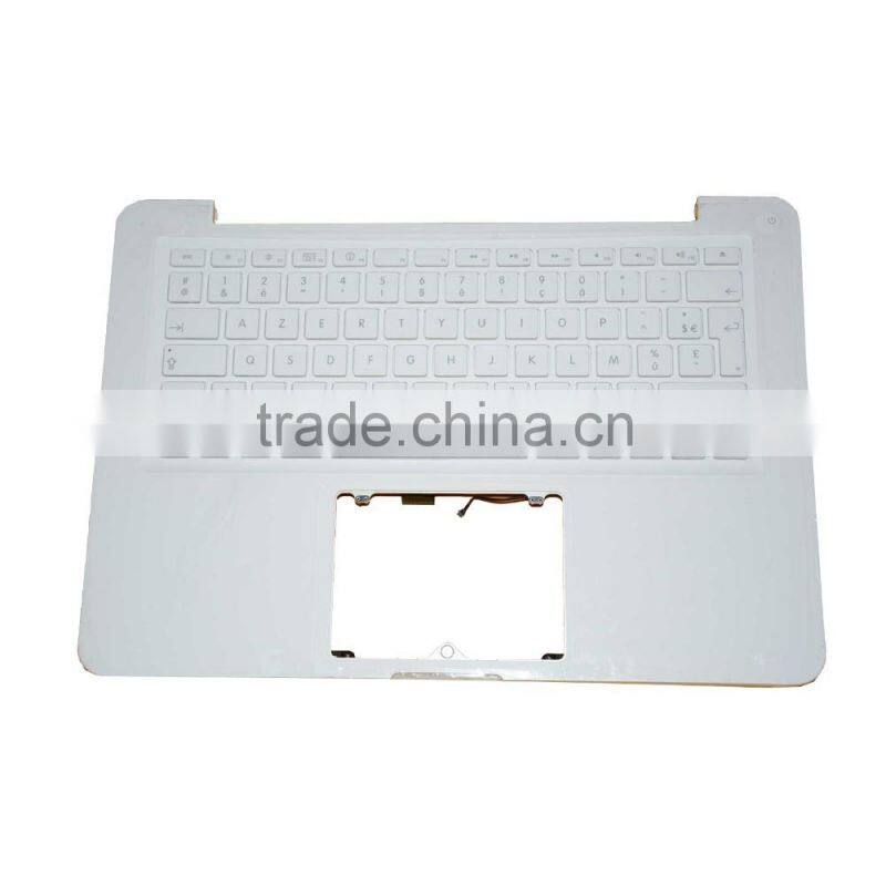 Custom oem PC Cover a1342 Top case French design with keyboard for macbook 13"