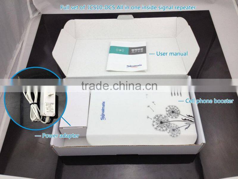 all in one inside including service antenna 2g 1800 pico dcs ICS AGC mobile signal repeater