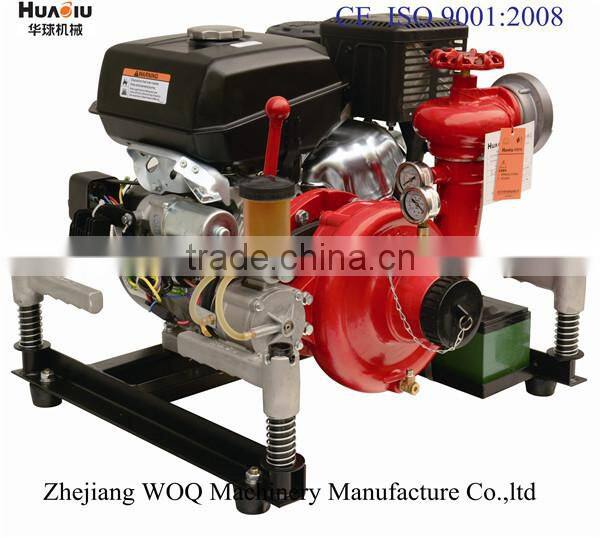 14 HP portable fire pump with Kolher engine