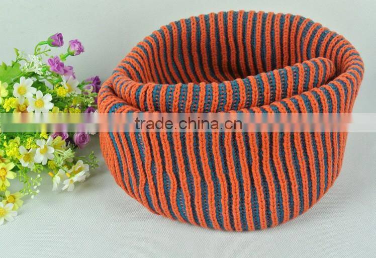 New Wool Assorted Women Circle Scarf Knit