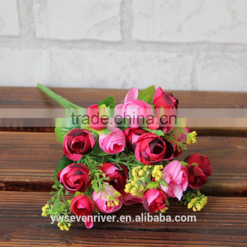 Foreign trade exquisite false bracteal leaf tea mei flower simulation Silk flowers manufacturer wholesale sitting room adornment