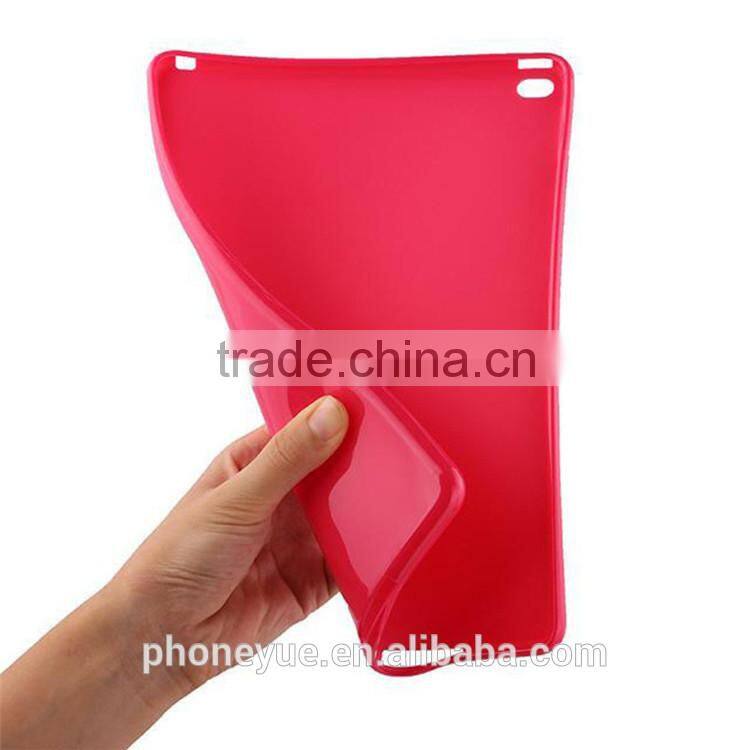 Candy Shockproof Silicone Rubber Tablet TPU Gel Soft Back Cover Case for iPad Air 2
