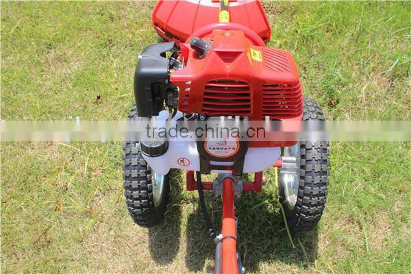 Hot CE Approval 2-Stroke,1.45KW Gasoline Brush Cutter/Grass Trimmer /hand push grass cutter