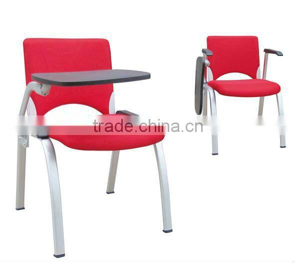 training chairs with writing pad,chair with armrest,chair with tablet Z-004A