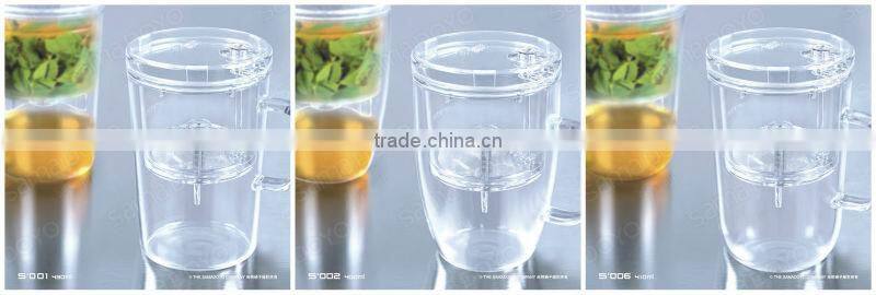 Pyrex Glass Teacups/ Personal Office Glass Mugs with Deeper