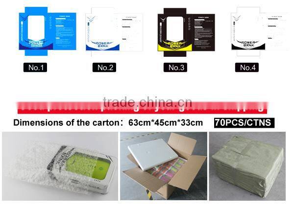 Manufacturer Wholesale 13000mAh mobile power supply bank
