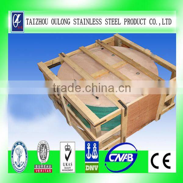 AURON/HEAWELL ABS BV GL DNV ISO OHSAS CE Stainless steel 303 decoration capillary tube/SS 303 deck tube /SS 303 design pipe