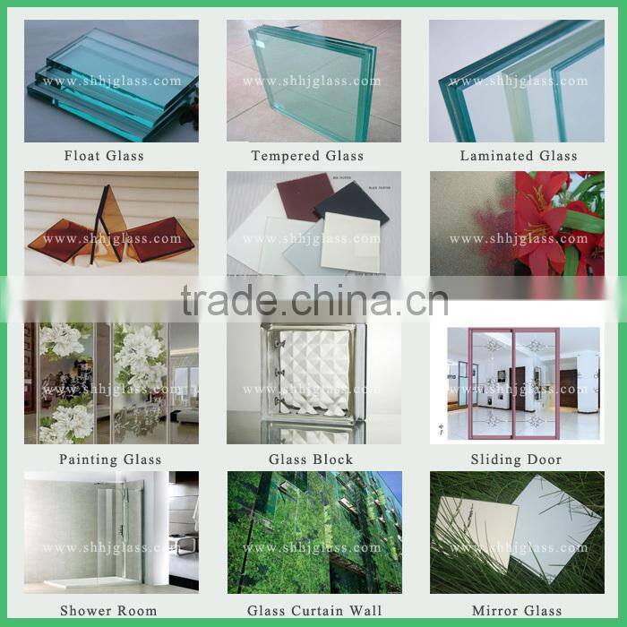 Haojing glass supplier 4mm 5mm 6mm spray painted glass