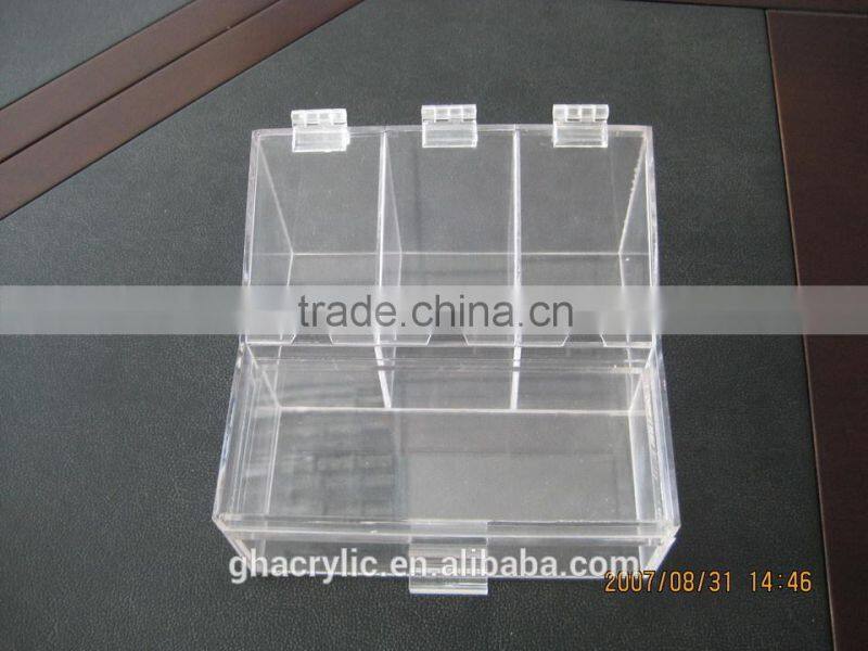 GH-RZ280 High quality and customized Beautiful design for acrylic food display rack