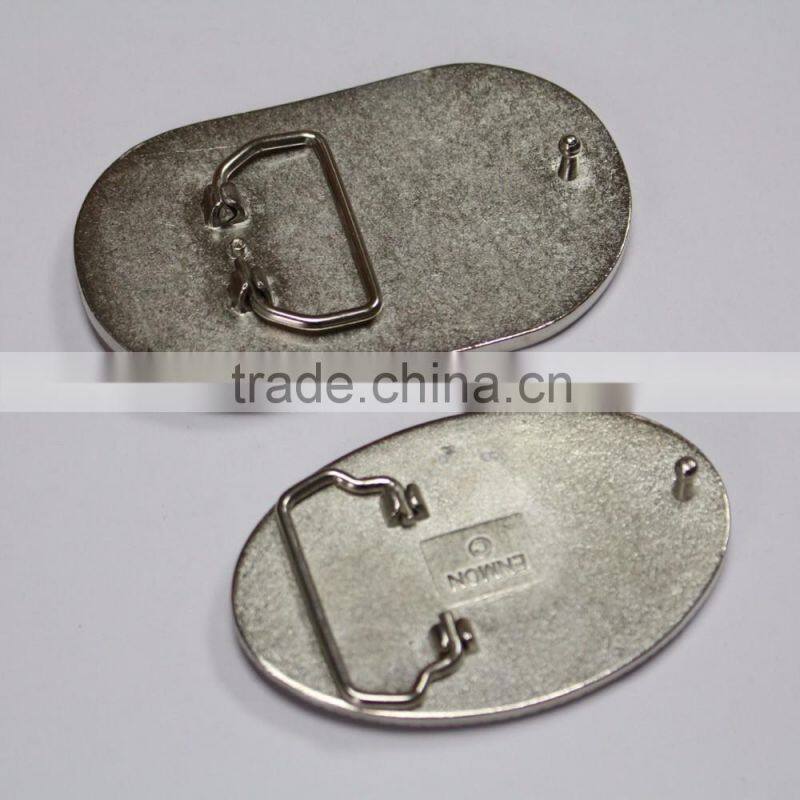 Classic style name plate buckles