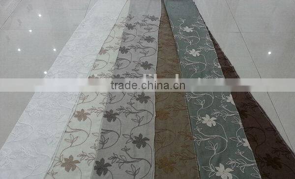 Top quality new products turkish curtain embroidery curtain