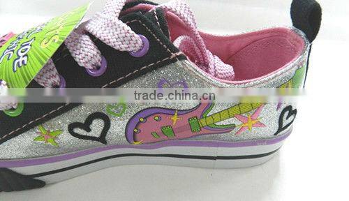 2013 new canvas shoes girls shoes