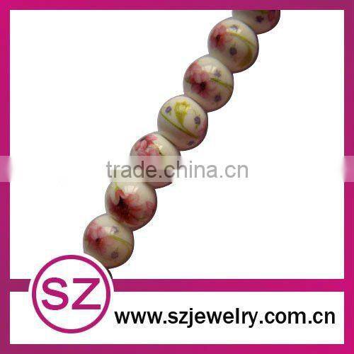T38 2014 hot sale ceramic crytal bead jewelry