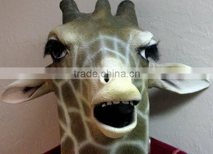 factory sale high quality eco-friendly latex material clown mask for halloween