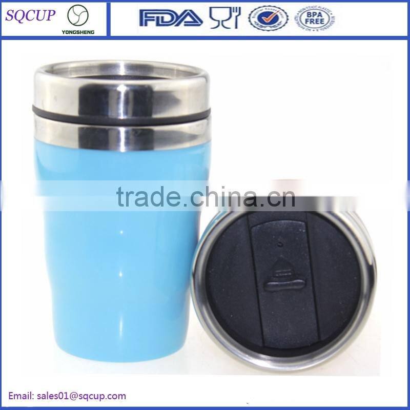 Wholesale Stainless Steel Insulated Double Wall Travel Coffee Mug Cup with custom design