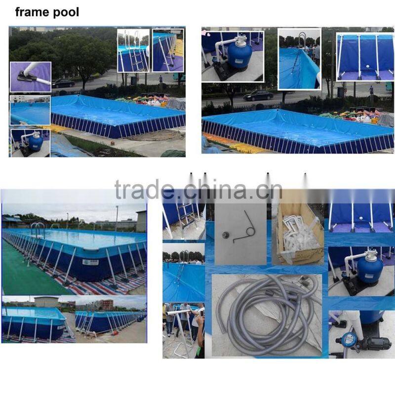 giant outdoor frame pool for adults, inflatable water pool,frame swimming pool
