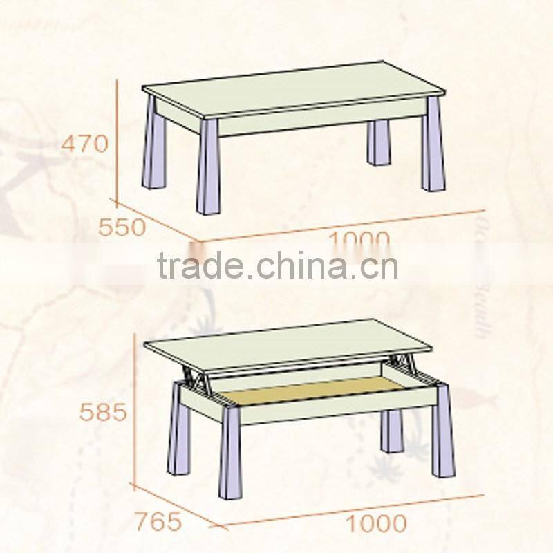 height adjustable coffee table