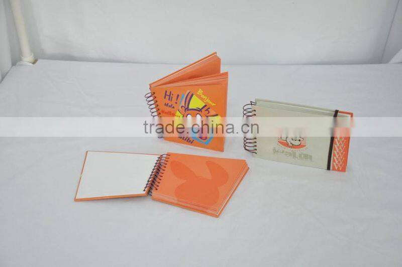 spiral notepad,small notepad with elastic band