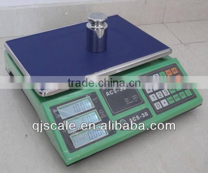 Electronic Plastic Price Computing Scale weighing scale