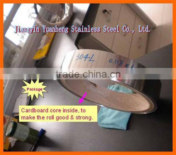 304L cold rolled stainless steel foil