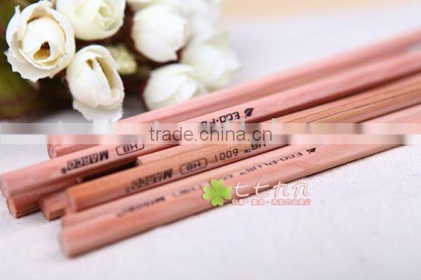 Japanese and Korean non-toxic raw wood pencils
