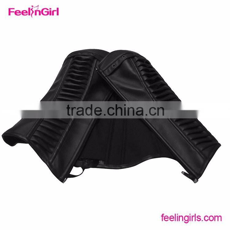 2016 Black Underbust Costume Woman Corset Steampunk Wholesale
