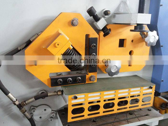 Angel bending iron worker hydraulic