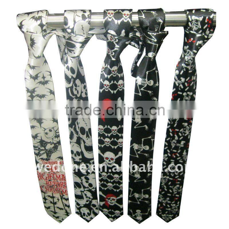 Fancy fashion tie/navy blue tie