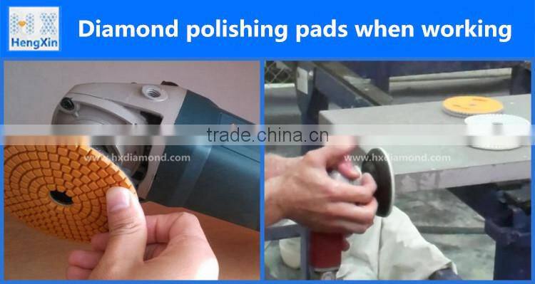 good quality low price polishing tools diamond wet polishing pad for Terrazzo and limestone