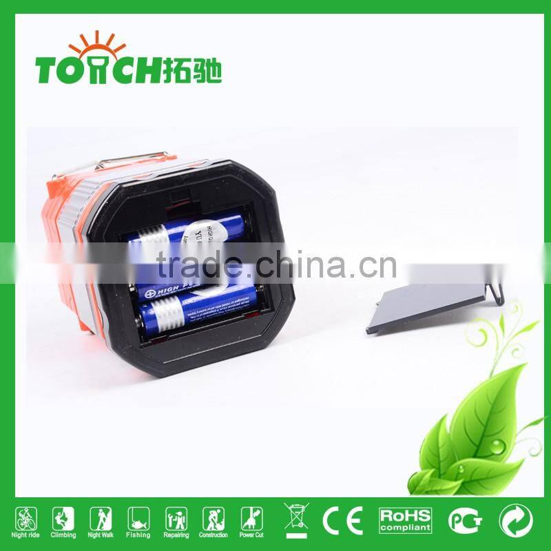 Muitlpower LED Lantern Solar Camping Lamp Rechargeable Camp Light with Charger Solar Tent Light