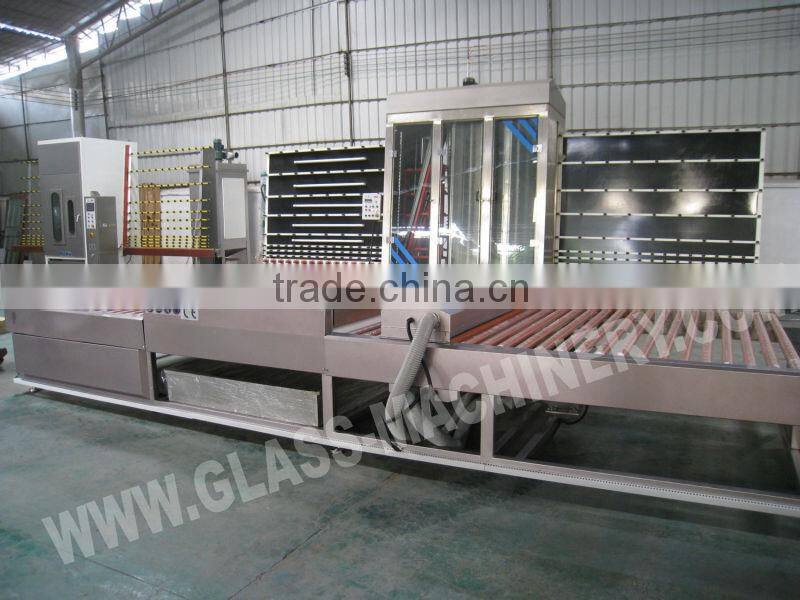 Horizontal Building Glass Cleaning Machine Glass Machine Manufacturer