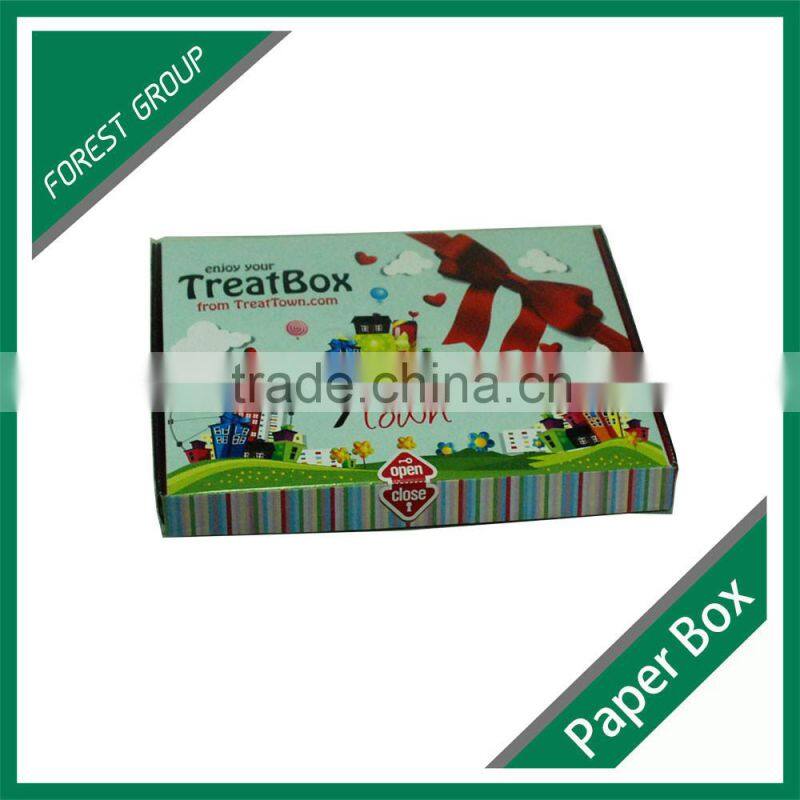 HOT SALE CUSTOM MADE CORRUGATED KRAET PAPER SHIPPING BOX FOR SNACKS