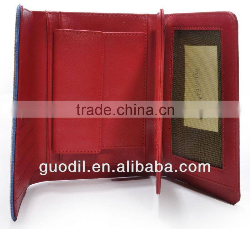 2014 GEYA newest fashion genuine leather wallet