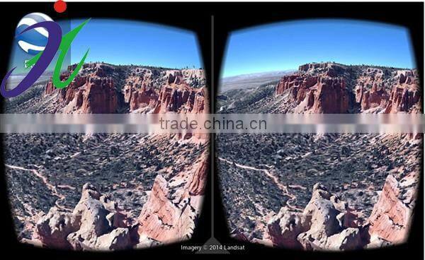 Acrylic biconvex Google Cardboard lens double convex lens diameter 40mm 3D google cardboard lens VR