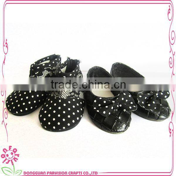 Sampling Doll shoes for 18 inch Vinyl doll shoes in stock