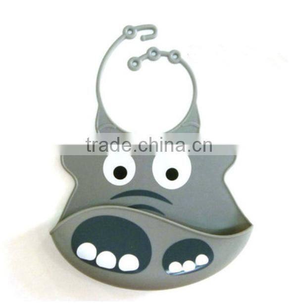 Flexible Lovely Design silicone bib