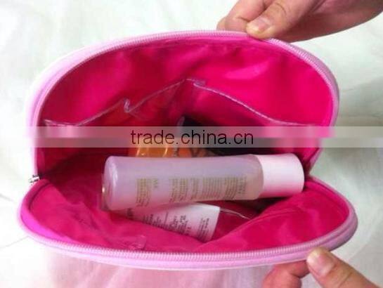 PU bling cosmetic bag made in china