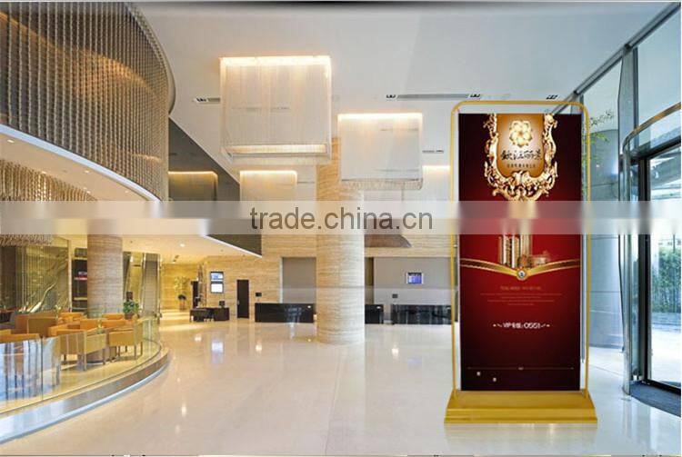 Stable advertising picture display racks