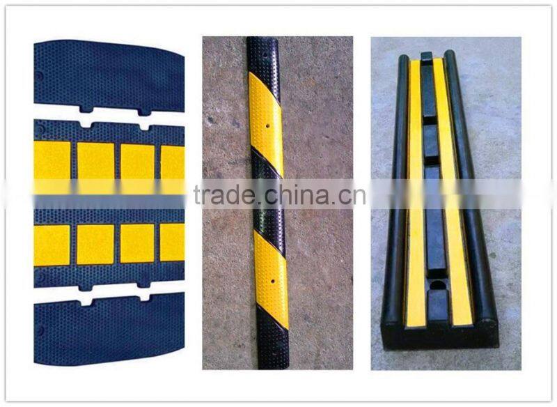 china traffic rubber speed bump, speed hump, road hump for sale