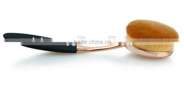 Oval Powder Blush Makeup Toothbrush