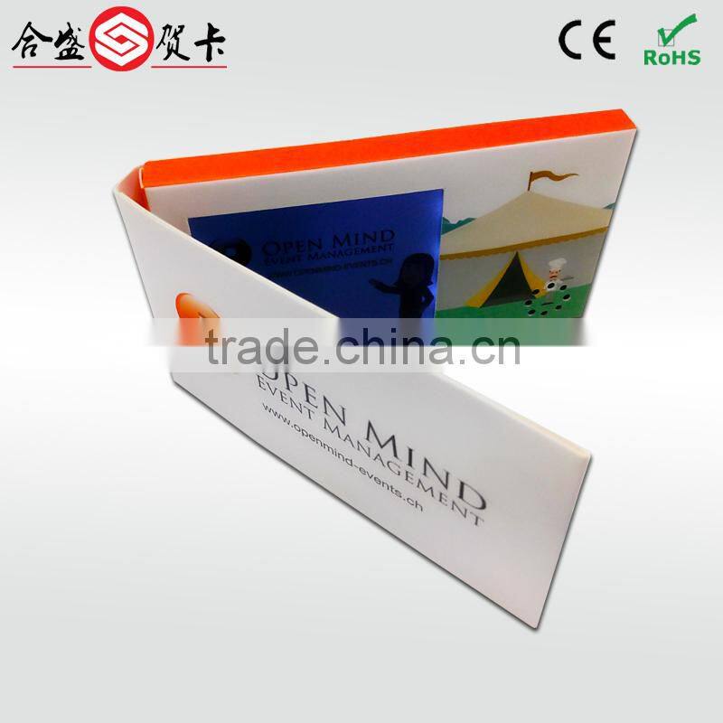7 inch magnetic switch lcd video brochure card video brochure module video brochure card with best price