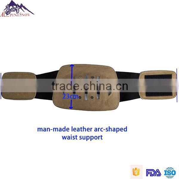 Alpinesnow Steel Arc Waist Abdominal Support Belt Back Brace