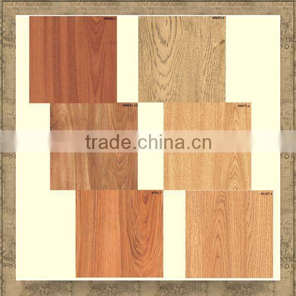 Wax edge waterproof laminated wooden flooring indoor flooring collection