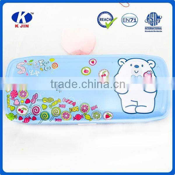 school supply wholesale personalzed cartoon pencil case for tablet