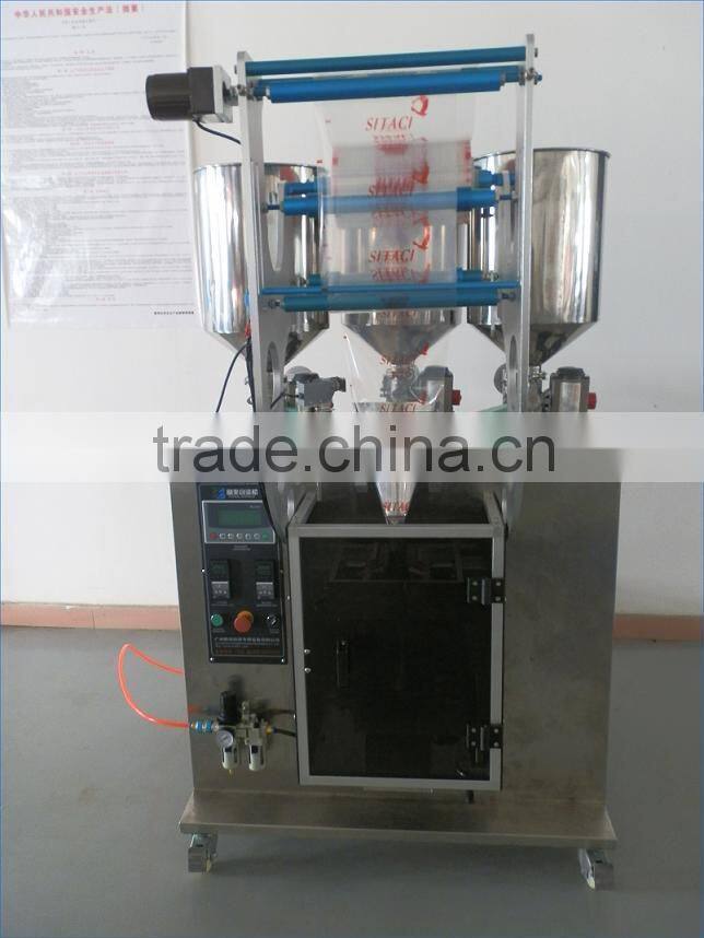 Automatic multi-lines liquid sachet filling packing machine
